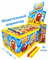 Мармелад CRAZY GUMMY BIG HOT DOG (Канди Клаб) (MAR074/MAR001) 18 гр*12 бл*36 шт MAR074/MAR001 - фото 12283