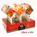 Карамель леденцовая на палочке DENDY CANDY TWIST Мечта (С03-055-4) 30 гр*4 бл*30 шт С-2006-04 - фото 12990