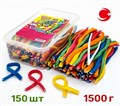 Мармелад CRAZY GUMMY CRAZY STICK трубочки ассорти (Канди Клаб) (MAR120) 1500 гр*8 банок*1 шт MAR120 - фото 13221