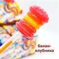 Карамель на неоновой палочке Лучистик Ассорти двойной вкус (Канди Клаб) (CAR141) 10 гр*12 бл*30 шт CAR037/CAR141/шк503144701