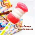 Карамель на неоновой палочке Лучистик Ассорти двойной вкус (Канди Клаб) (CAR141) 10 гр*12 бл*30 шт CAR037/CAR141/шк503144701