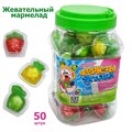 Мармелад жевательный Фрукты ягодки с джемом (СКИФ) (МБ-1328) 10 гр*8 банок*50 шт МБ-1328 - фото 14437