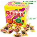 Жевательная резинка - драже ФРУША Тутти - фрутти (FR-19-1) 4 гр*6 бл*100 шт FR-19-1 - фото 15761