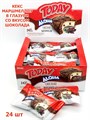 Кекс Today Aloha Chocolate Marshmallow маршмеллоу со вкусом Шоколада (3287) 40 гр*6 бл*24 шт 1100003287 - фото 15792