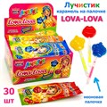 Карамель на неоновой палочке Лучистик Lova - Lova (Канди Клаб) (CAR216) 10 гр*12 бл*30 шт CAR216 - фото 16076
