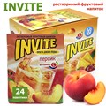 Растворимый напиток ИНВАЙТ Invite Персик (Канди Клаб) (INV007) 9 гр*8 бл*24 шт INV007/шк564141884 - фото 16260