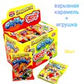 Взрывная карамель Приколисты Crazy - скейт с игрушкой и тату (Канди Клаб) (PPC005) 1 гр*12 бл*30 шт PPC005 - фото 16903