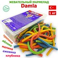 Мармелад DAMLA Кислые карандаши с посыпкой (Ассорти) Tayash (8481) 1кг*1кор х 12 контейнеров*1 шт 8481 - фото 17666