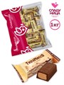 Батончик Тирамиссо 1 кг с кофейным вкусом в темном шоколаде (37 шт/27,5 гр) 1 кор х 5 пак*1 шт 54-01/ 22958 - фото 18483