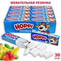 Жевательная резинка Hoppi подушки со вкусом Клубники и банана (9726) 13,2 гр*20 бл*30 шт 9726 - фото 18658
