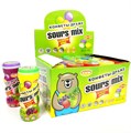 Конфета - драже SUOR MIX со вкусом лимона, клубники, черники  ZVN 12 гр*12 бл*20 шт 202526 - фото 18688