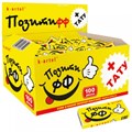 Жевательная резинка Позитифф недражированная с тату со вкусом тутти-фрутти 2,5гр*10 бл*100 шт KAR03 - фото 18905