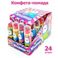 Конфета - помада Модница со вкусом клубники ZVN 3 гр*12 бл*24 шт 36673 - фото 18943