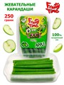 Мармелад жев. Fruity Time в обсыпке со вкусом Зеленого яблока Карандаши 250 гр*1 кор х 15 бл*1 шт 166 250 / 4131 - фото 19076