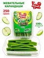 Мармелад жевательный Fruity Time со вкусом Зеленого яблока Карандаши 250 гр*1 кор х 15 бл*1 шт 147 250 / 3981 - фото 19081