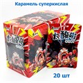 Карамель Dushike супер кислая Клубника (1732) 24 гр*1 кор х 12 бл х 20 шт 1732 - фото 19224