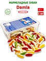 Мармелад желейный DAMLA GUMMY Зубки (2747) 1000 гр*1 кор х 12 контейнеров*1 шт 2747