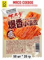 Мясо соевое Острые полоски со вкусом курицы LADADIE (50172) 20 гр*1 кор х 10 упак х 50 шт 50172 - фото 20647