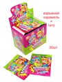 Взрывная карамель Клевый ободок с игрушкой и татуировкой (Канди Клаб) (PPC011) 1 гр*12 бл*30 шт PPC011