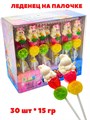 Леденец на палочке Зайка с фруктами MangGuo XiaoDi (41999) 15 гр*1 кор х 20 бл х 30 шт 41999
