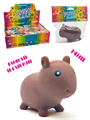 Игрушка - антистресс давилка с гелем Капибара в пакете 1 блок х 12 шт 00-6723 00-6723