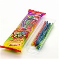 Мармелад CRAZY GUMMY CRAZY STICK трубочки в кислой обсыпке Ассорти (MAR138) 20 гр*12 бл*24 шт MAR138