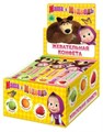 Конфета жевательная МАША И МЕДВЕДЬ 3 вкуса (ВВ-3-8) 11 гр*12 бл*48 шт ВВ-3-8 - фото 7287